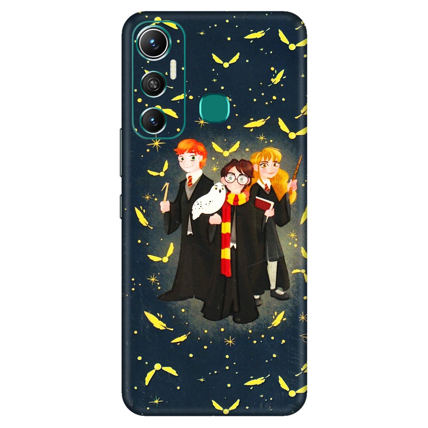 INFINIX Phone Skins (All Models) - Harry Potter - 3D Embossed Finish (L-183) Infinix Hot 11