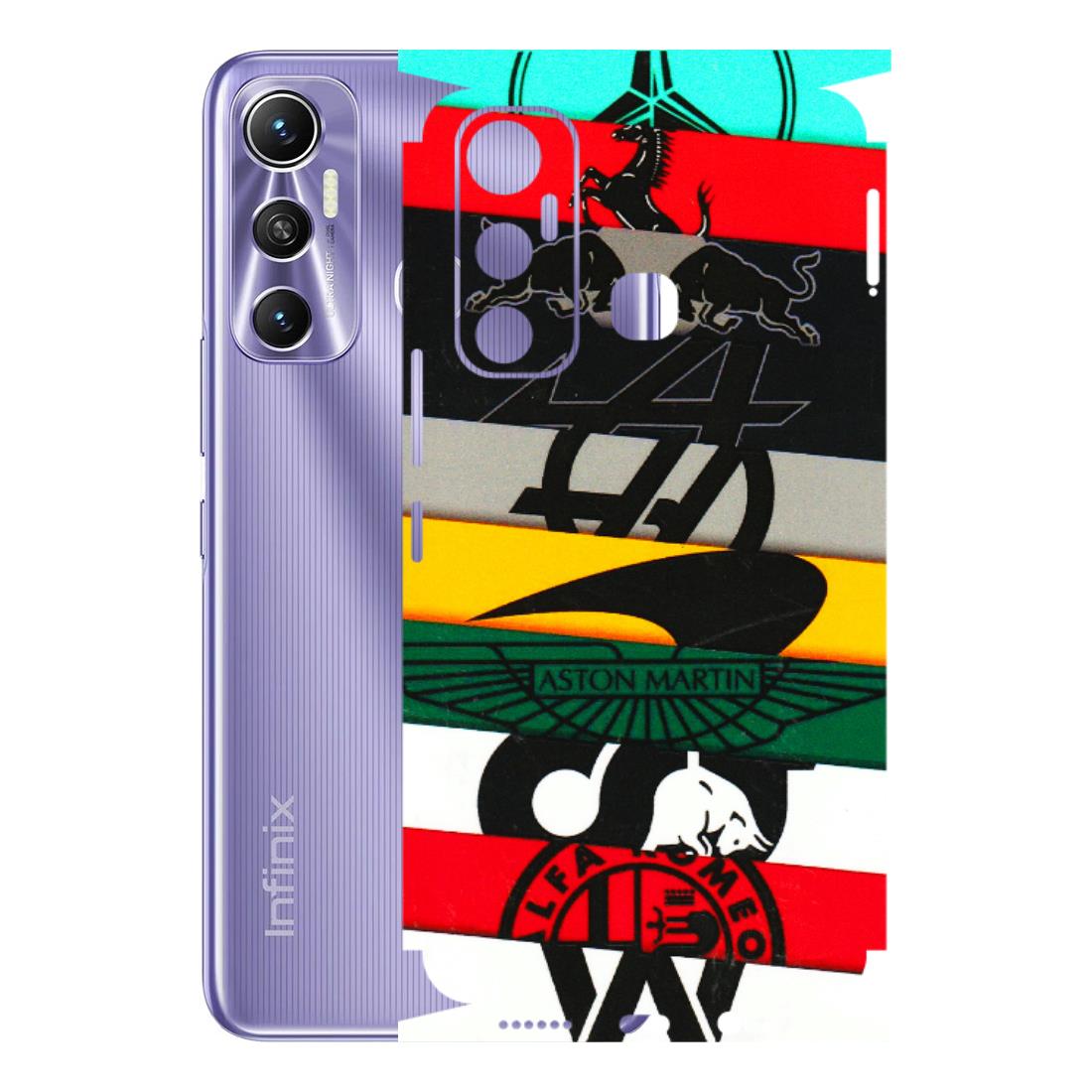 INFINIX Phone Skins (All Models) - Multi Designer Brands - 3D Embossed Finish (L-187) Infinix Hot 11