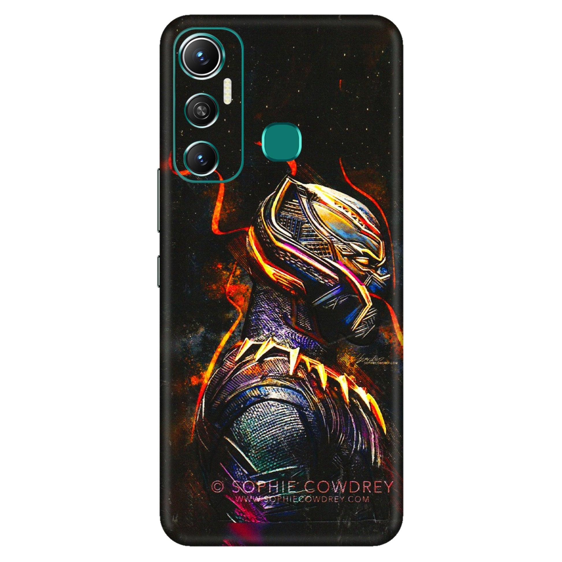 INFINIX Phone Skins (All Models) - Black Panther - 3D Embossed Finish (L-190) Infinix Hot 11