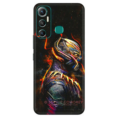 INFINIX Phone Skins (All Models) - Black Panther - 3D Embossed Finish (L-190) Infinix Hot 11