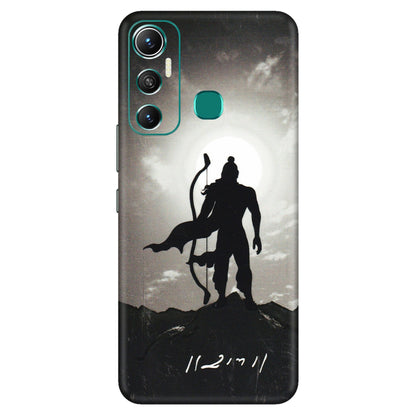 INFINIX Phone Skins (All Models) - Jai Siya Ram - 3D Embossed Finish (L-200) Infinix Hot 11