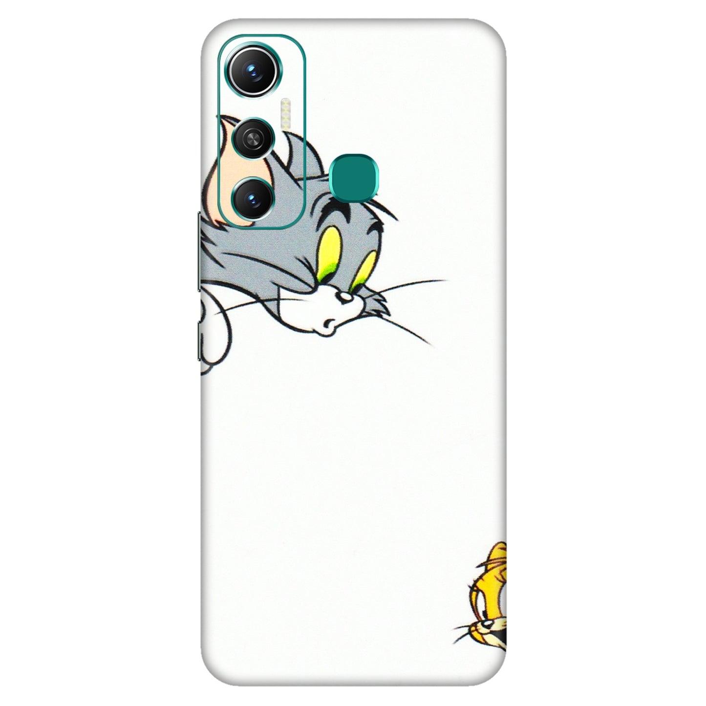 INFINIX Phone Skins (All Models) - Cute Tom And Jerry - 3D Embossed Finish (L-220) Infinix Hot 11