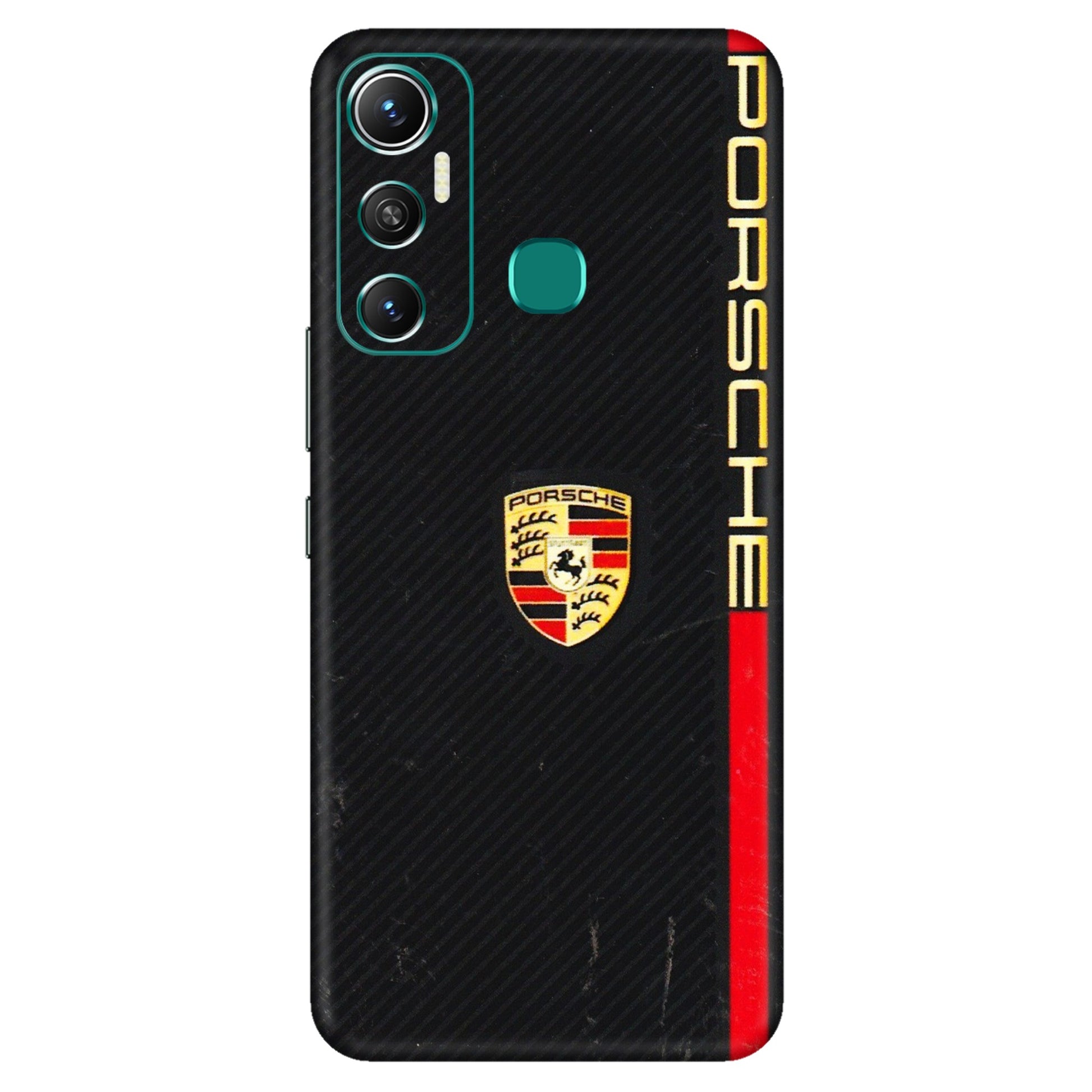 INFINIX Phone Skins (All Models) - Premium Porsche - 3D Embossed Finish (L-225) Infinix Hot 11
