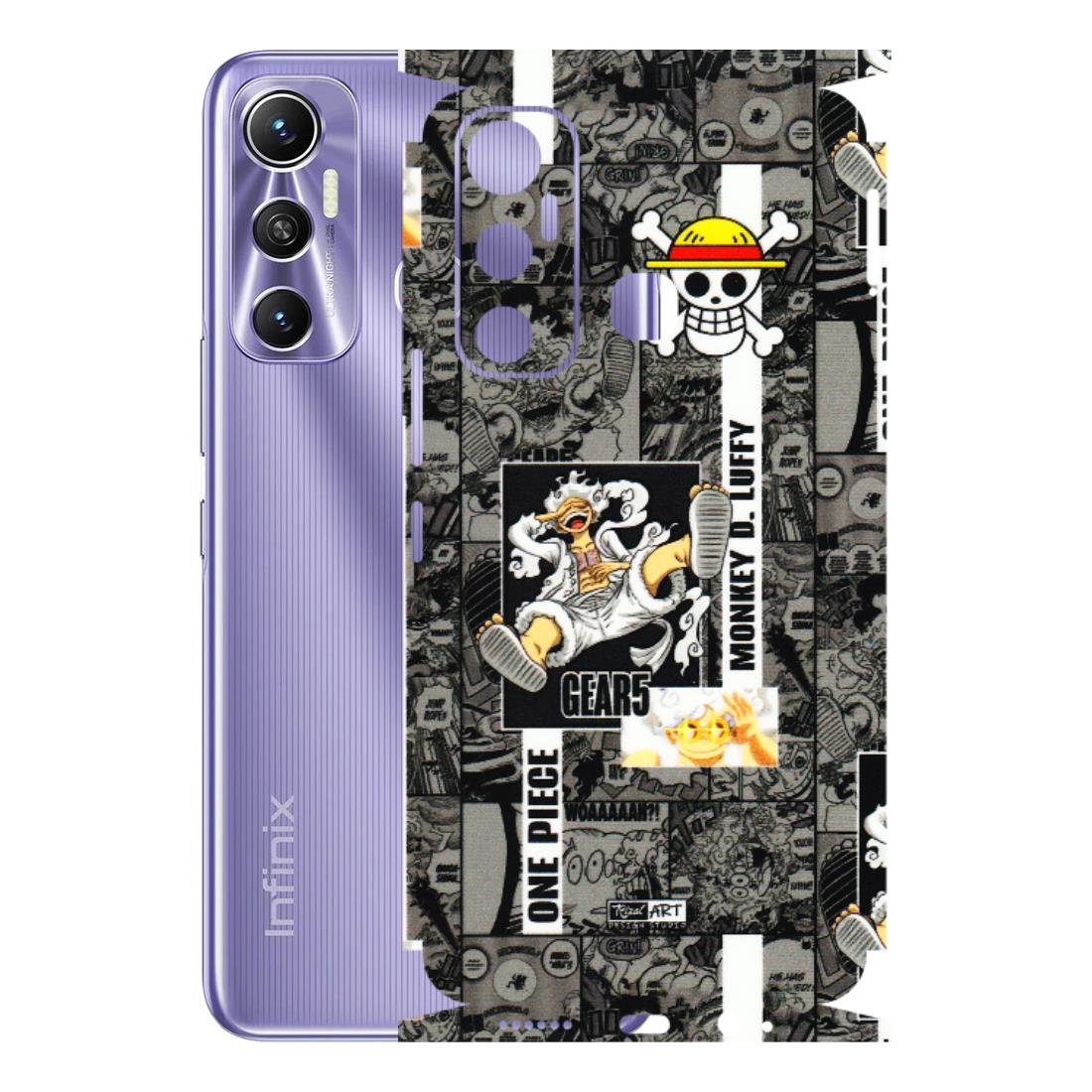 INFINIX Phone Skins (All Models) - Cuffy Anime MonkeyCamic - 3D Embossed Finish (L-242) Infinix Hot 11
