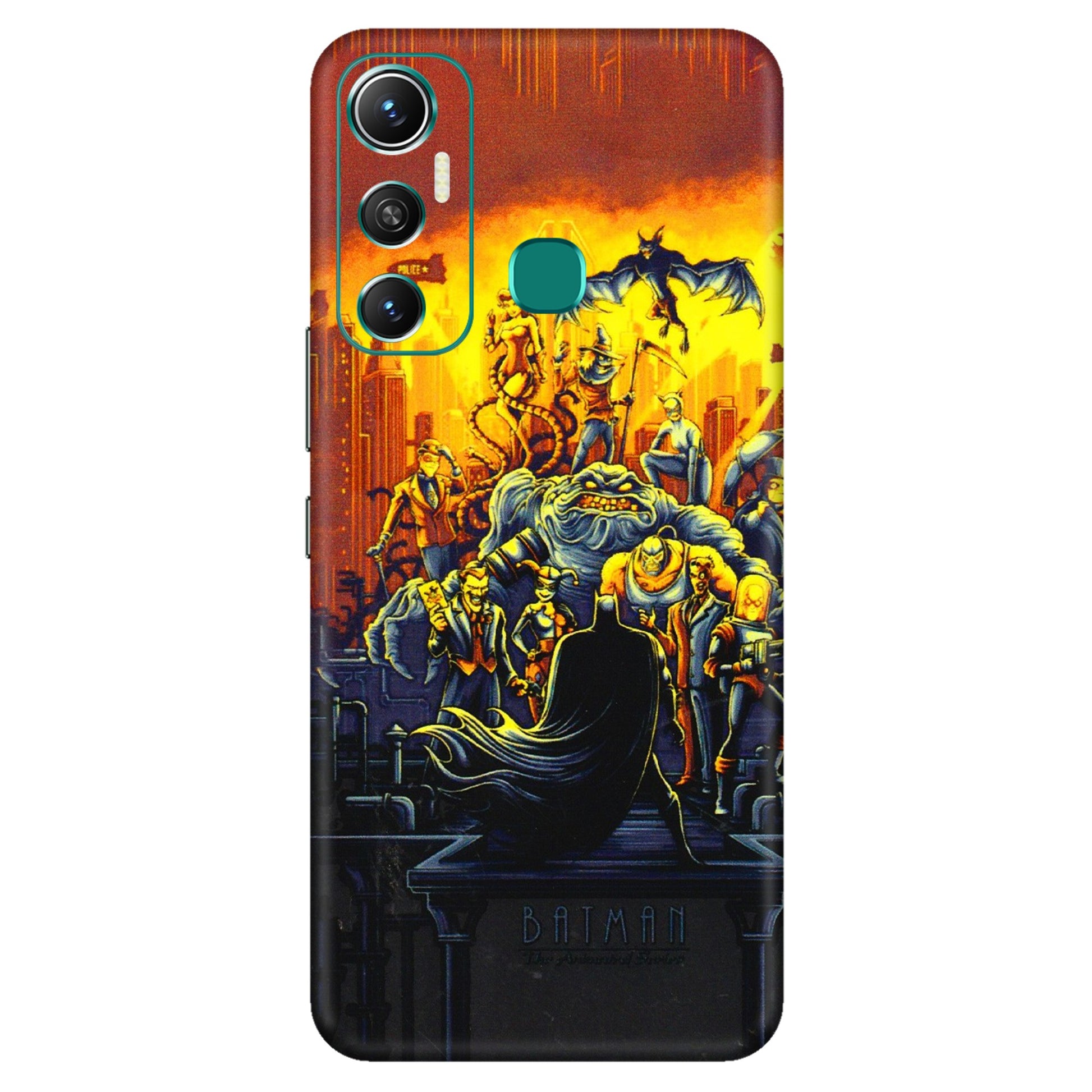 INFINIX Phone Skins (All Models) - Games Doodles - 3D Embossed Finish (L-24) Infinix Hot 11
