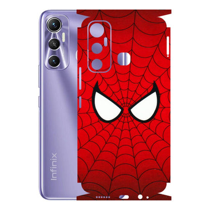 INFINIX Phone Skins (All Models) - Spidey Eyes - 3D Embossed Finish (L-257) Infinix Hot 11