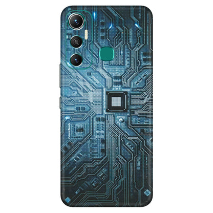 INFINIX Phone Skins (All Models) - Original Circuit - 3D Embossed Finish (L-267) Infinix Hot 11