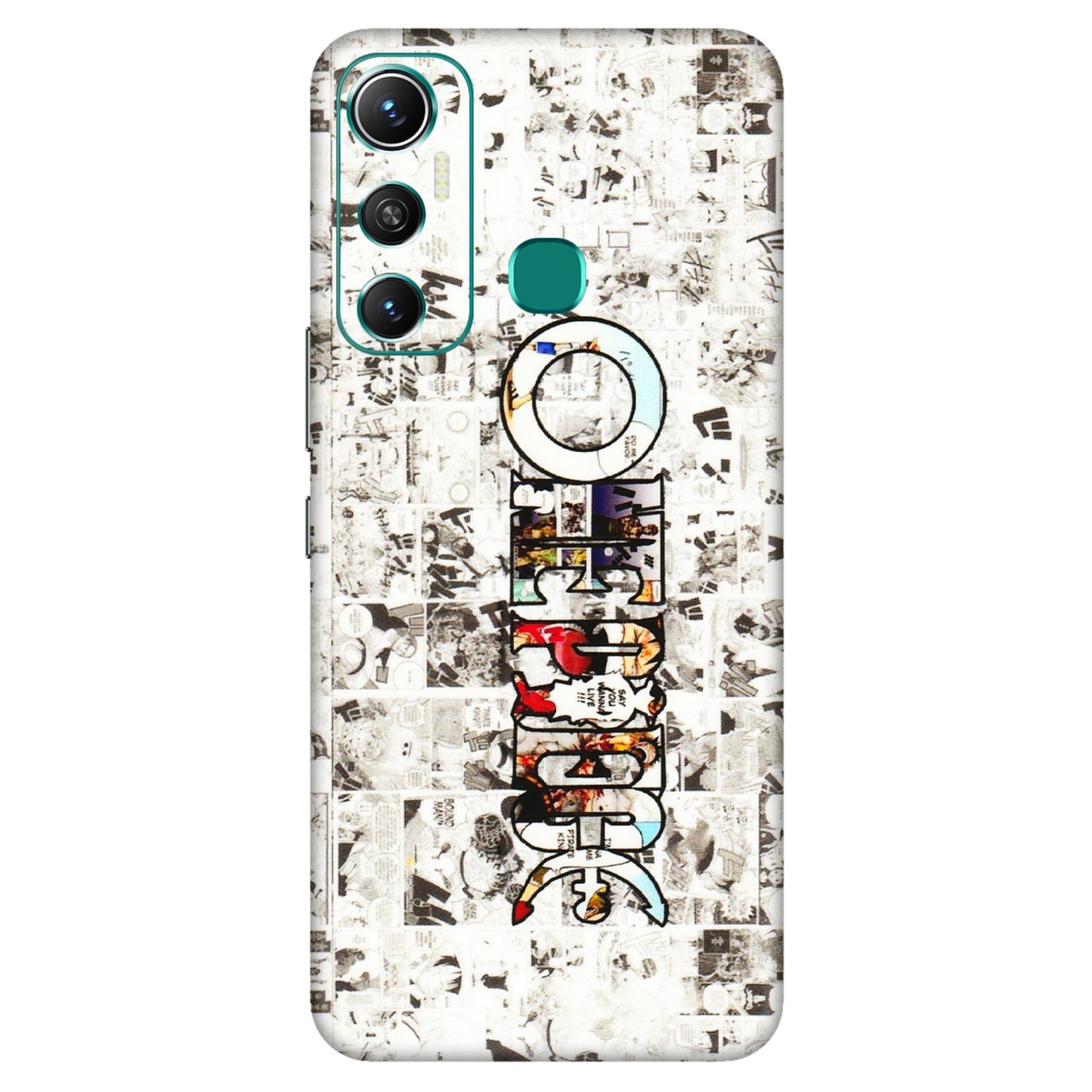 INFINIX Phone Skins (All Models) - One Piece Manga - 3D Embossed Finish (L-26) Infinix Hot 11
