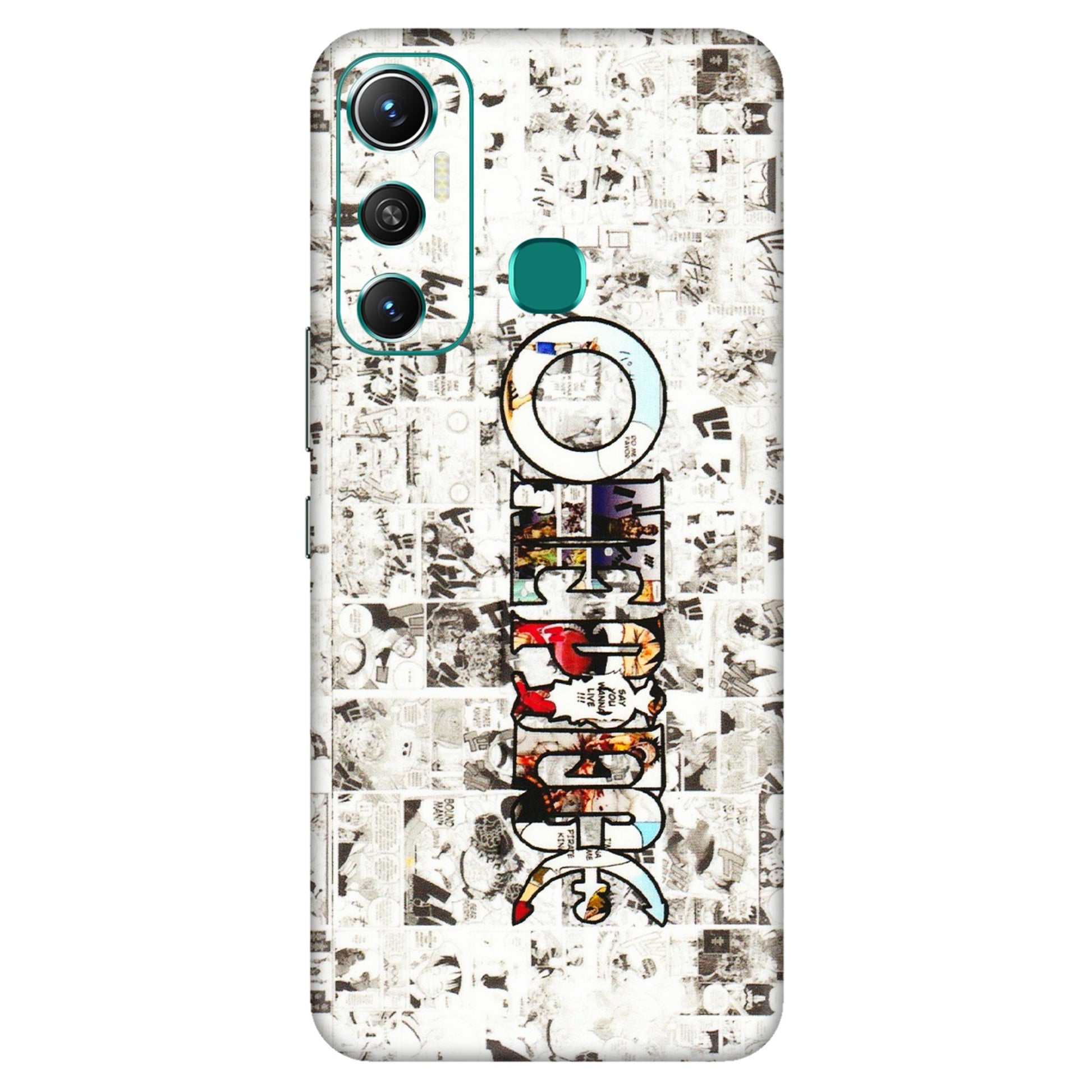 INFINIX Phone Skins (All Models) - One Piece Manga - 3D Embossed Finish (L-26) Infinix Hot 11
