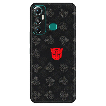 INFINIX Phone Skins (All Models) - Transformers Devastation - 3D Embossed Finish (L-301) Infinix Hot 11