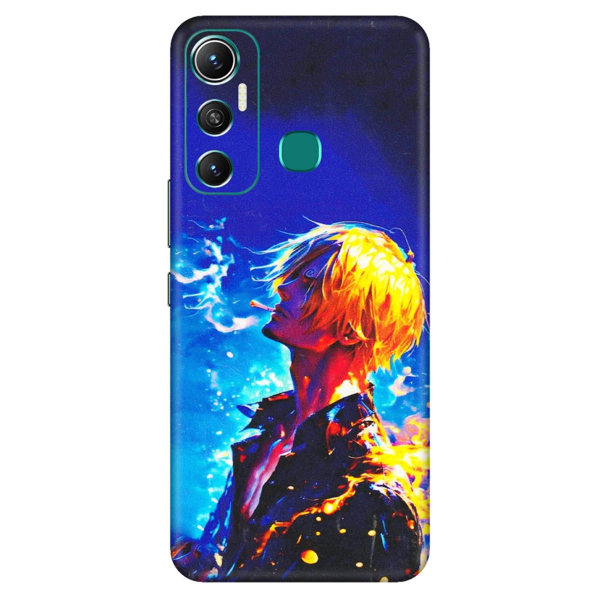 INFINIX Phone Skins (All Models) - Sanji Vinsmoke One Piece - 3D Embossed Finish (L-319) Infinix Hot 11