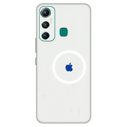INFINIX Phone Skins (All Models) - iPhone Magsafe Logo - 3D Embossed Finish (L-320) Infinix Hot 11