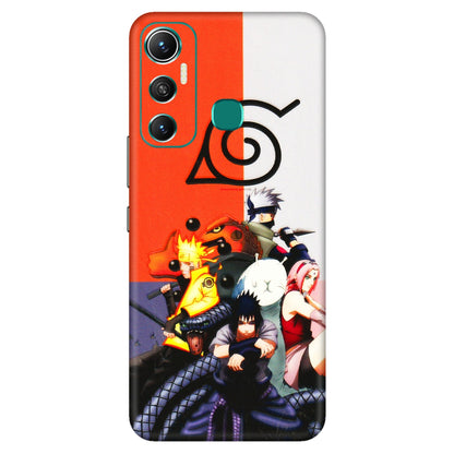 INFINIX Phone Skins (All Models) - Naruto Final Fight - 3D Embossed Finish (L-33) Infinix Hot 11