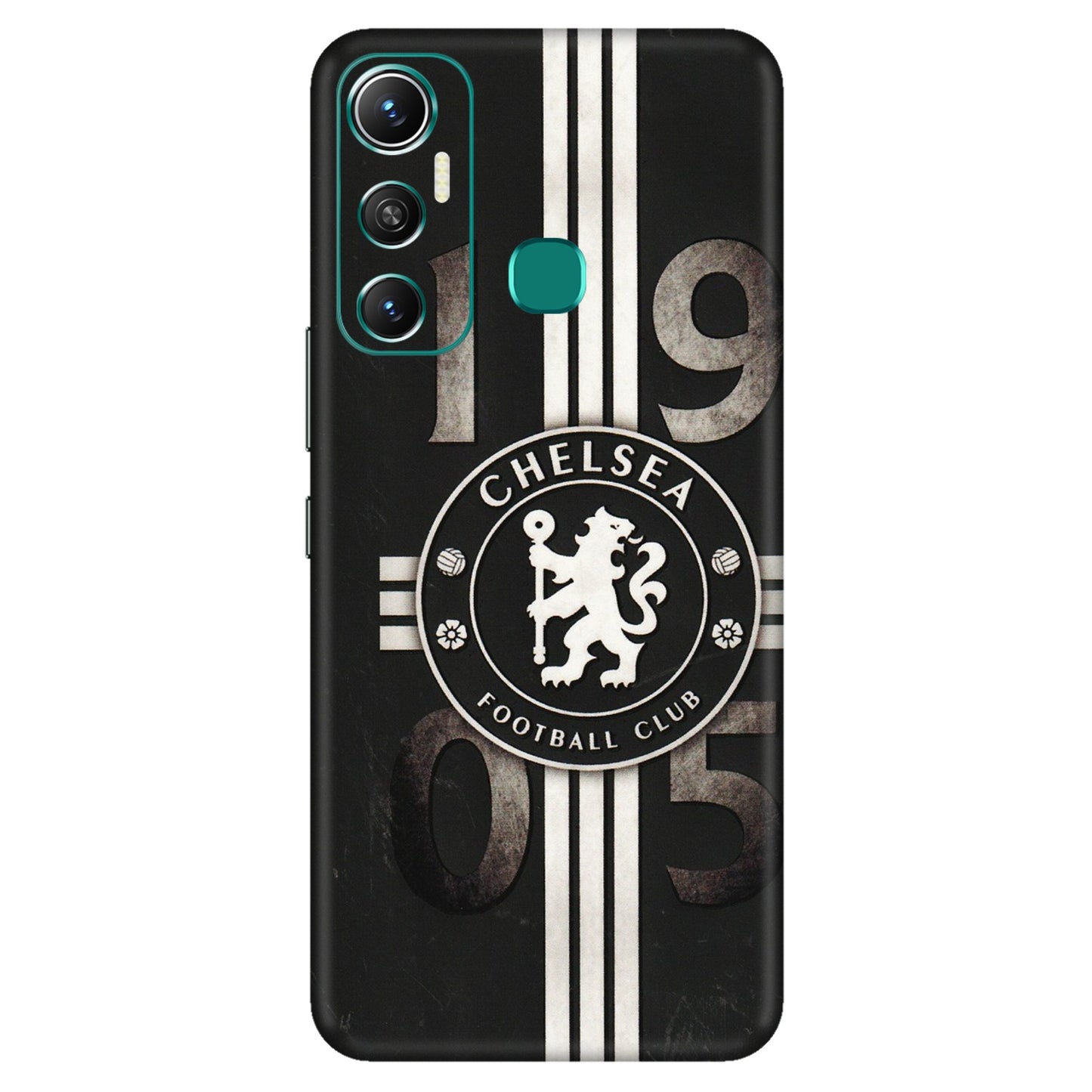 INFINIX Phone Skins (All Models) - Chelsea Fan Club - 3D Embossed Finish (L-36) Infinix Hot 11