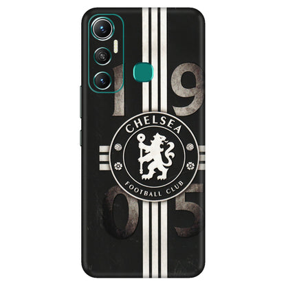 INFINIX Phone Skins (All Models) - Chelsea Fan Club - 3D Embossed Finish (L-36) Infinix Hot 11