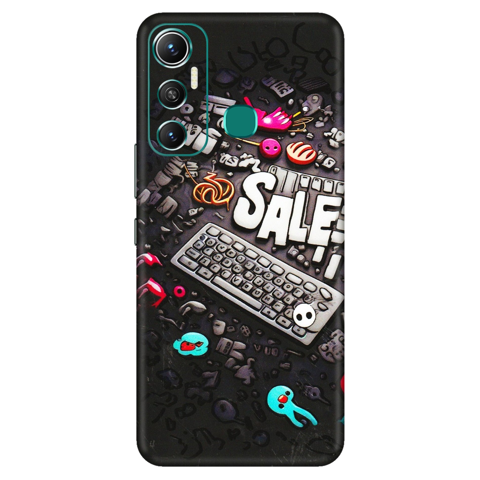 INFINIX Phone Skins (All Models) - Gadgets Sale - 3D Embossed Finish (L-50) Infinix Hot 11