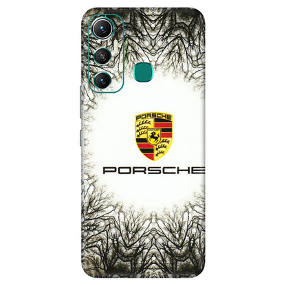 INFINIX Phone Skins (All Models) - Porche Classic - 3D Embossed Finish (L-51) Infinix Hot 11