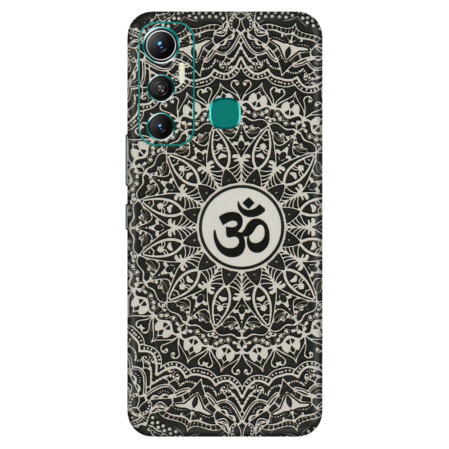 INFINIX Phone Skins (All Models) - Aum Elegant Mandala - 3D Embossed Finish (L-62) Infinix Hot 11