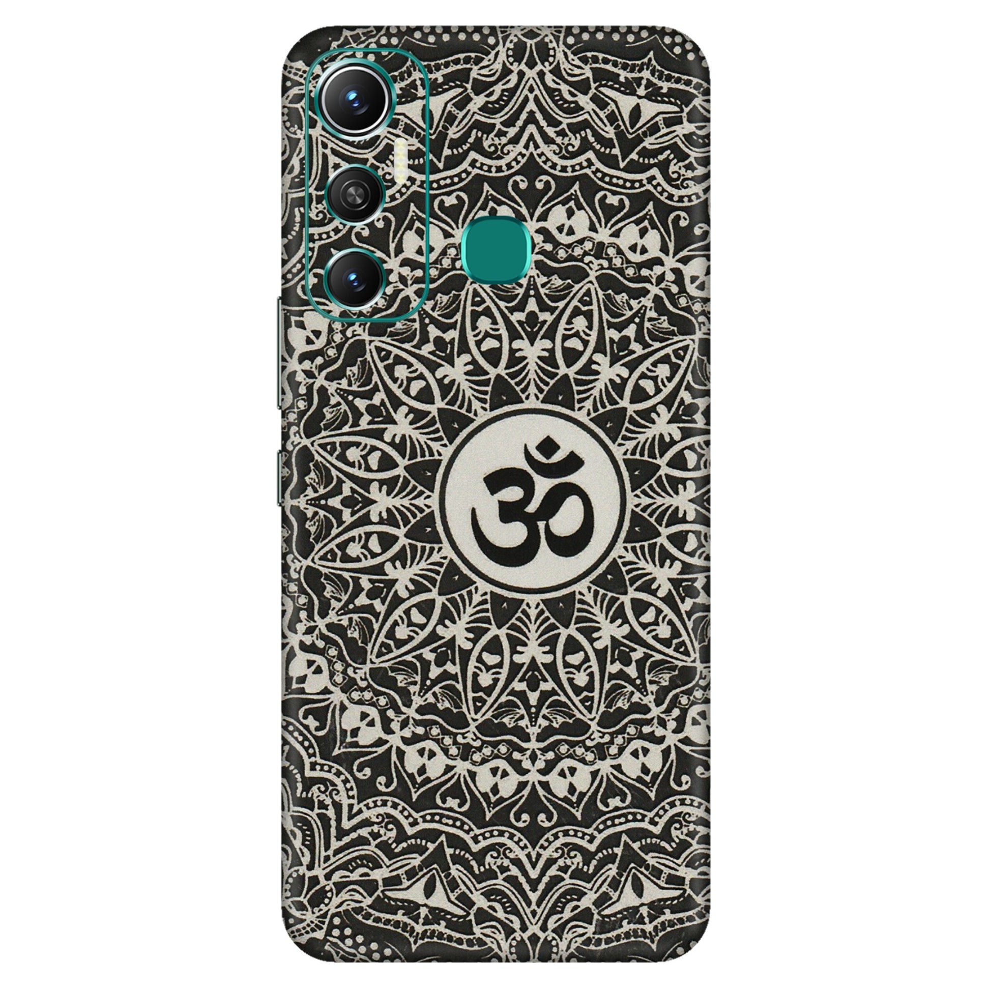 INFINIX Phone Skins (All Models) - Aum Elegant Mandala - 3D Embossed Finish (L-62) Infinix Hot 11