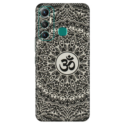 INFINIX Phone Skins (All Models) - Aum Elegant Mandala - 3D Embossed Finish (L-62) Infinix Hot 11