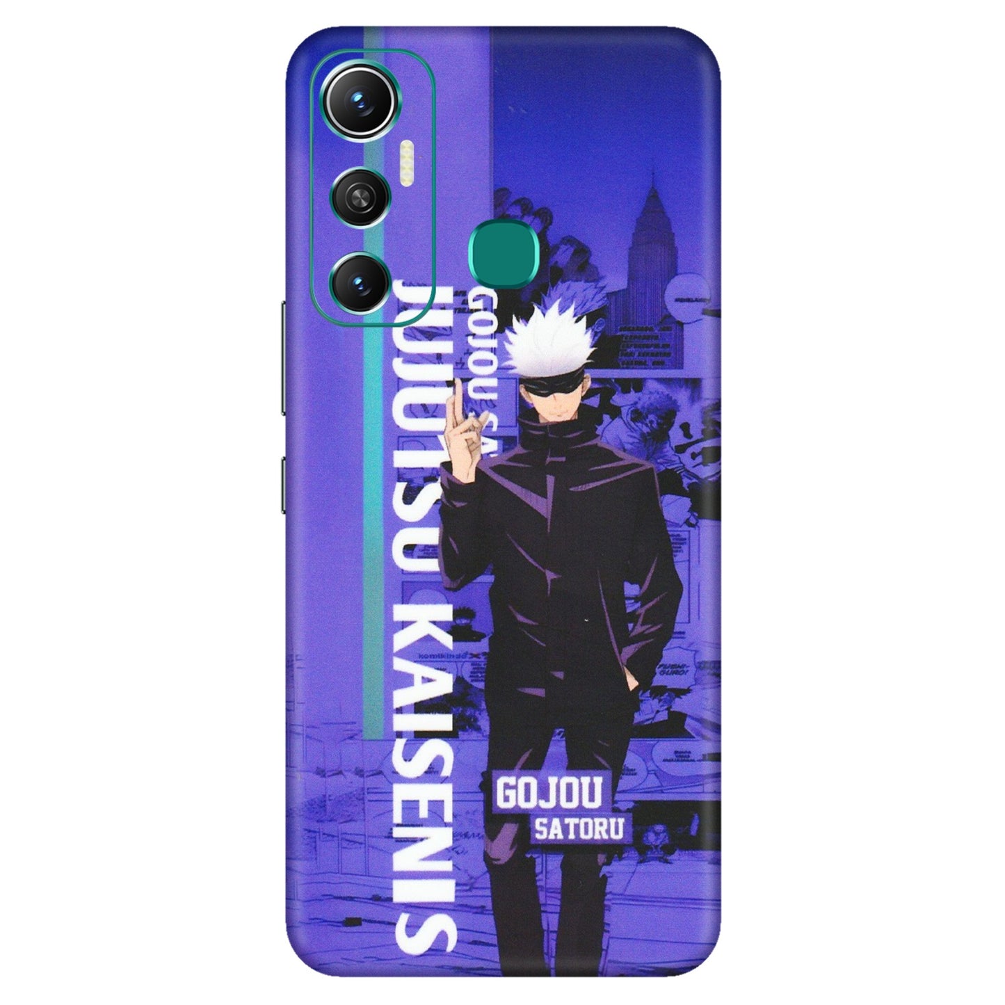 INFINIX Phone Skins (All Models) - Jujutsu Kaisen Gojo - Matte Finish (M-05) Infinix Hot 11