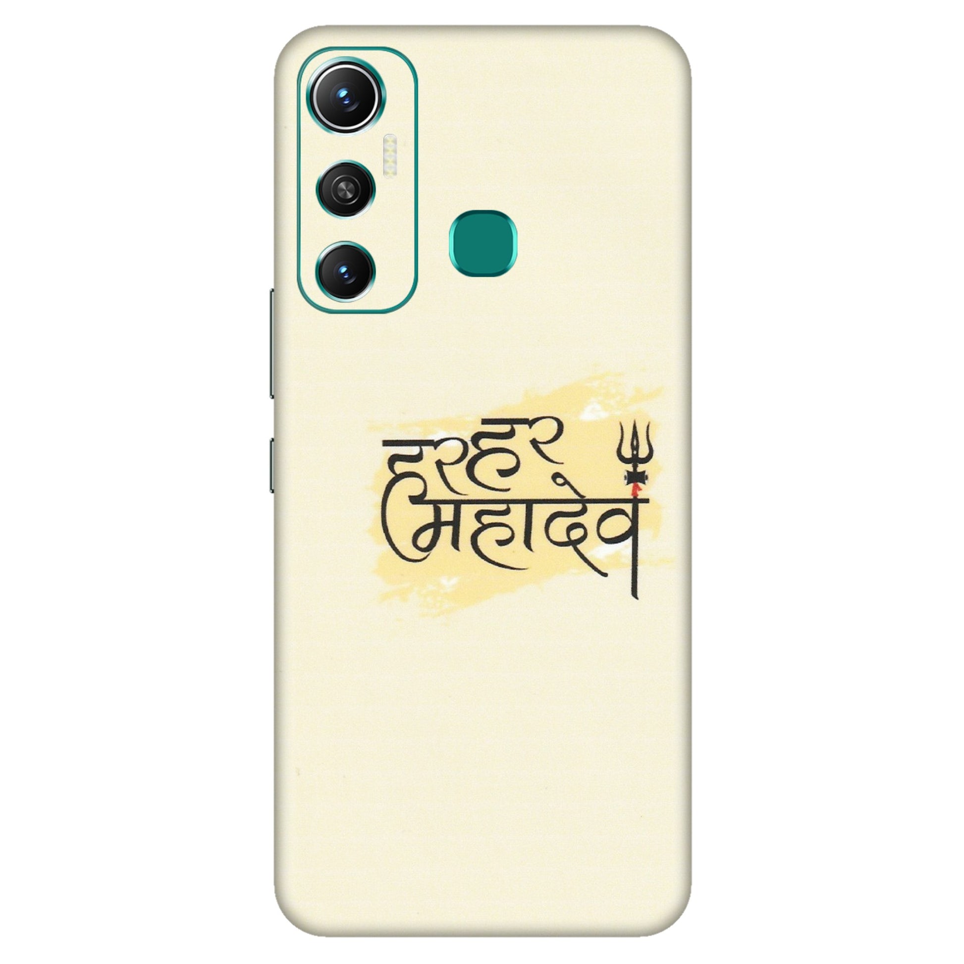INFINIX Phone Skins (All Models) - Har Har Mahadev - Matte Finish (M-10) Infinix Hot 11