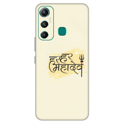 INFINIX Phone Skins (All Models) - Har Har Mahadev - Matte Finish (M-10) Infinix Hot 11