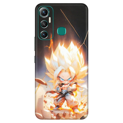 INFINIX Phone Skins (All Models) - Goku Dragon Cute Anime - Matte Finish (M-131) Infinix Hot 11