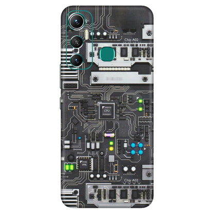 INFINIX Phone Skins (All Models) - Motherboard Internals - Matte Finish (M-135) Infinix Hot 11