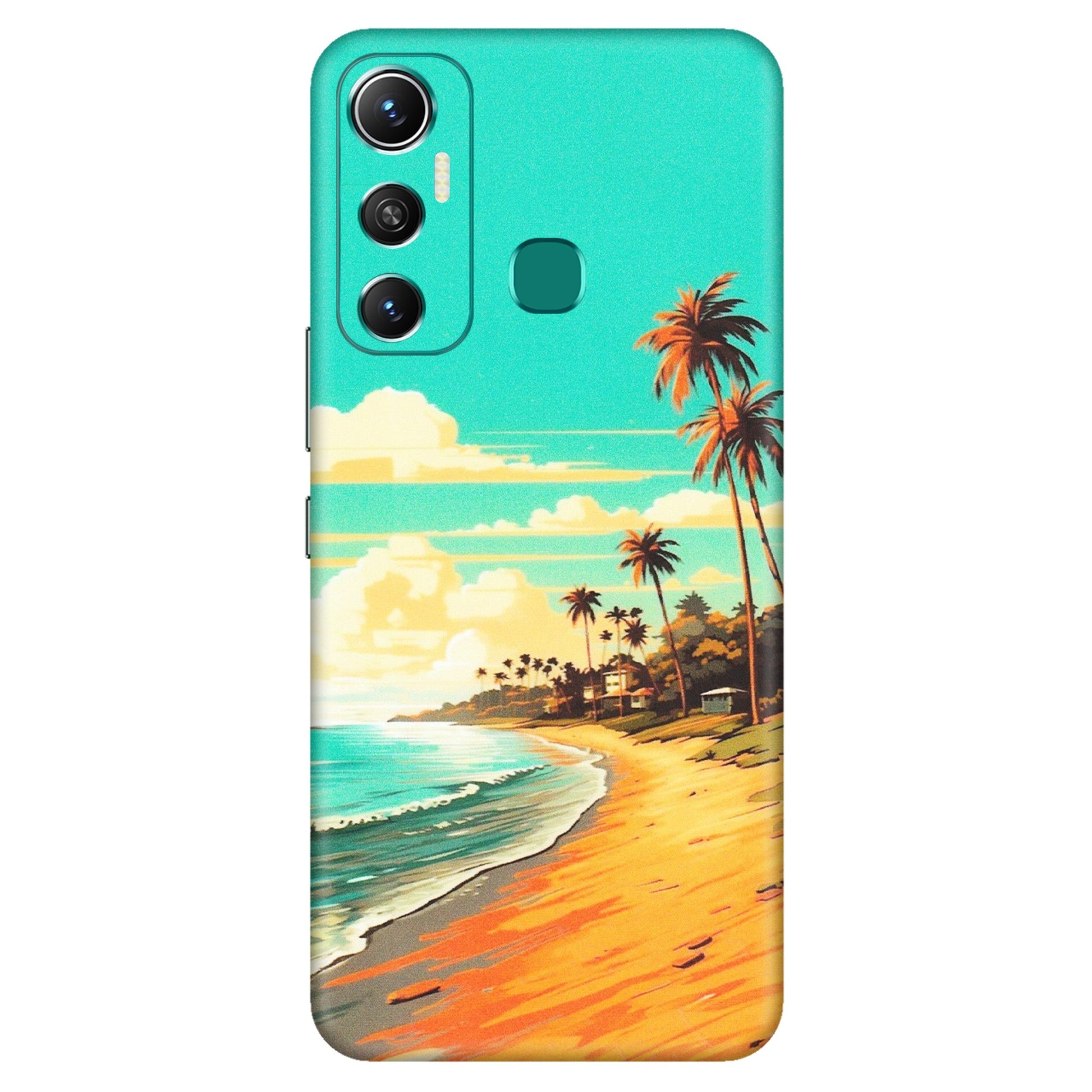INFINIX Phone Skins (All Models) - Miami Beach - Matte Finish (M-136) Infinix Hot 11