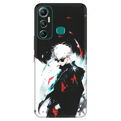 INFINIX Phone Skins (All Models) - Gojo Powerful Charater Kaisen Anime - Matte Finish (M-144) Infinix Hot 11