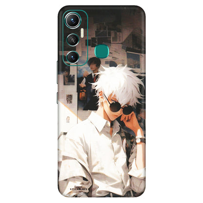 INFINIX Phone Skins (All Models) - Gojo Satoru Jujustu Kaisen Anime - Matte Finish (M-156) Infinix Hot 11