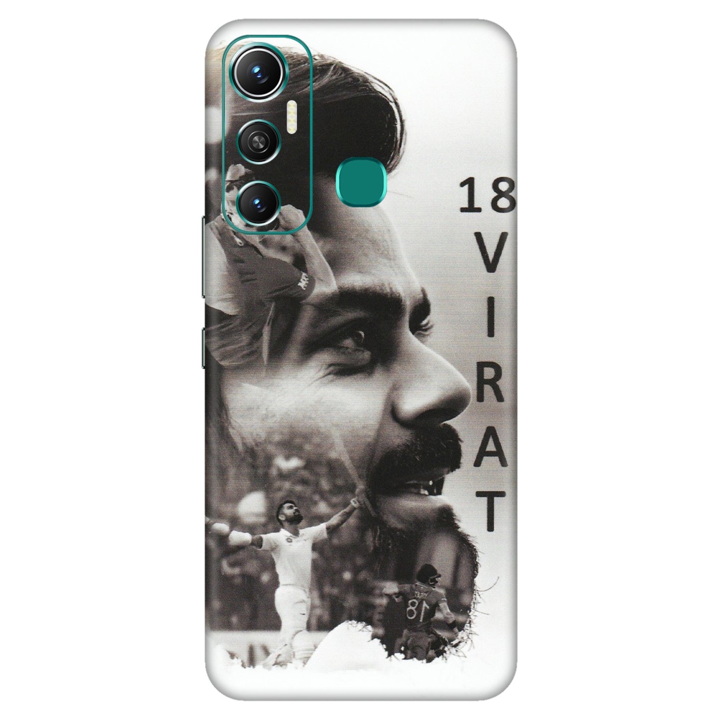 INFINIX Phone Skins (All Models) - Virat Kohli Cricketer - Matte Finish (M-163) Infinix Hot 11
