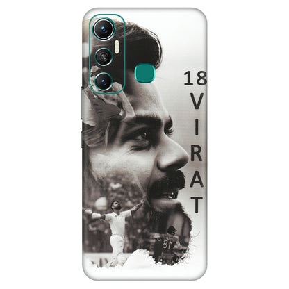 INFINIX Phone Skins (All Models) - Virat Kohli Cricketer - Matte Finish (M-163) Infinix Hot 11