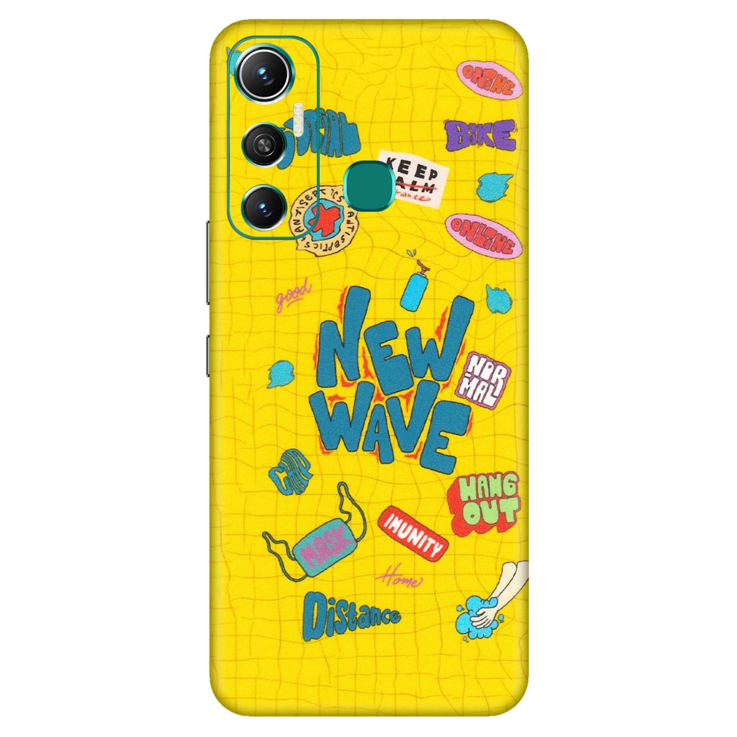 INFINIX Phone Skins (All Models) - New Wave Life - Matte Finish (M-17) Infinix Hot 11