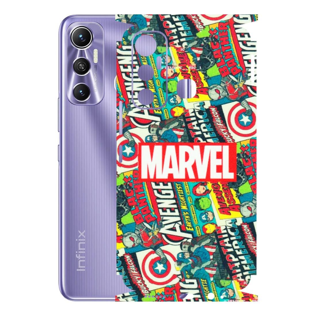 INFINIX Phone Skins (All Models) - Marvel Comic Lover - Matte Finish (M-30) Infinix Hot 11