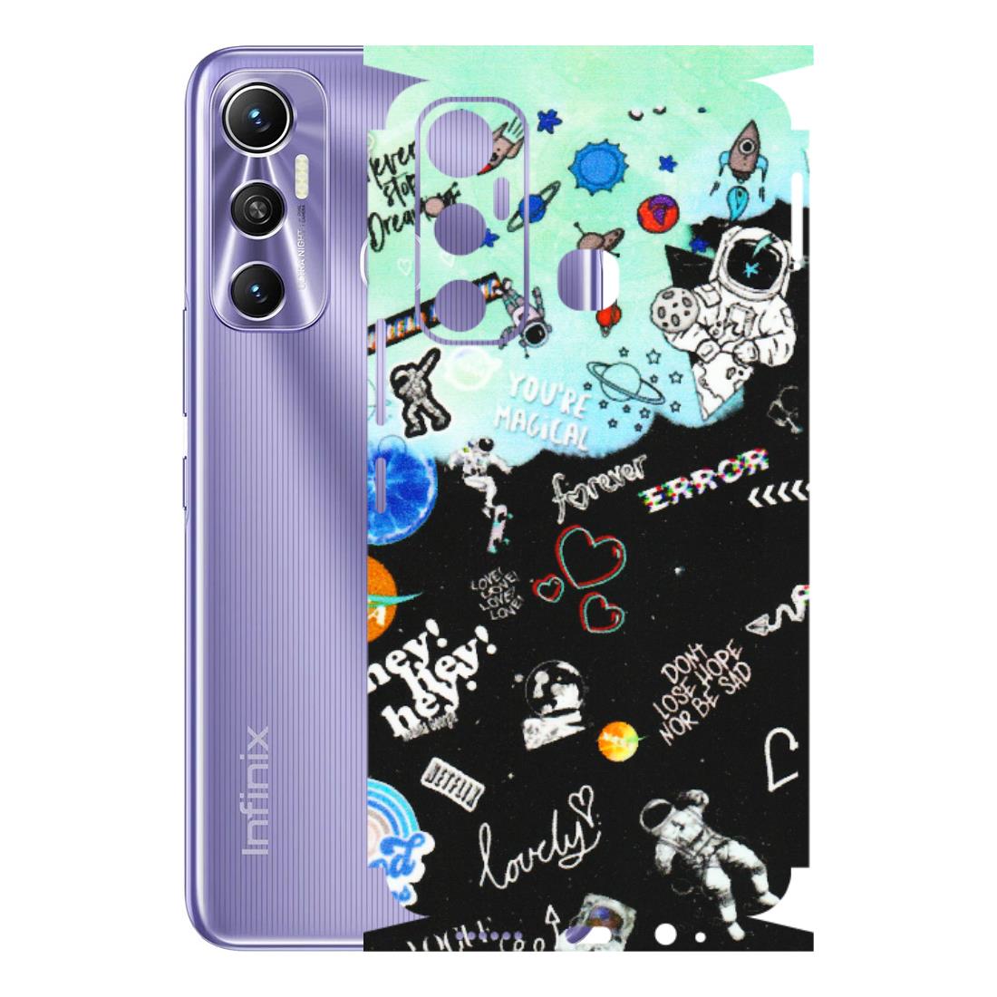 INFINIX Phone Skins (All Models) - Living In A Space Dream - Matte Finish (M-46) Infinix Hot 11