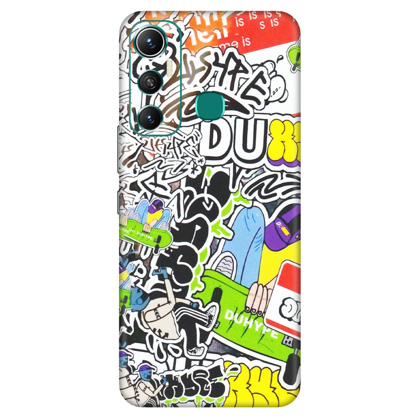 INFINIX Phone Skins (All Models) - Dope Graffiti - Matte Finish (M-61) Infinix Hot 11