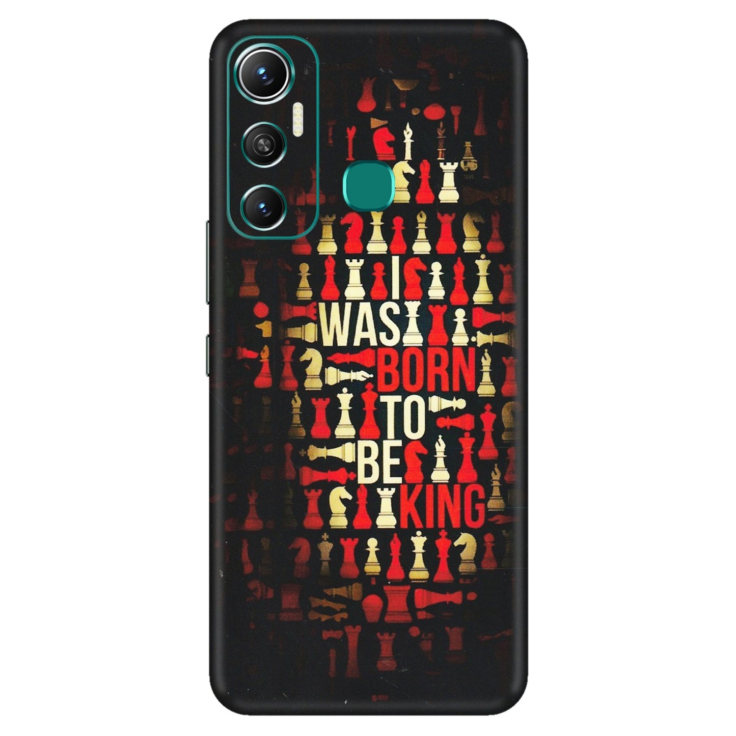 INFINIX Phone Skins (All Models) - Born To Be King - Matte Finish (M-73) Infinix Hot 11