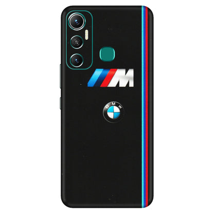 INFINIX Phone Skins (All Models) - Styling With Black BMW - Matte Finish (M-74) Infinix Hot 11