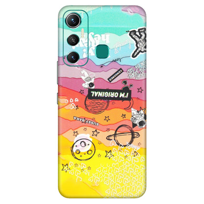 INFINIX Phone Skins (All Models) - The Original Astronaut - Matte Finish (M-79) Infinix Hot 11