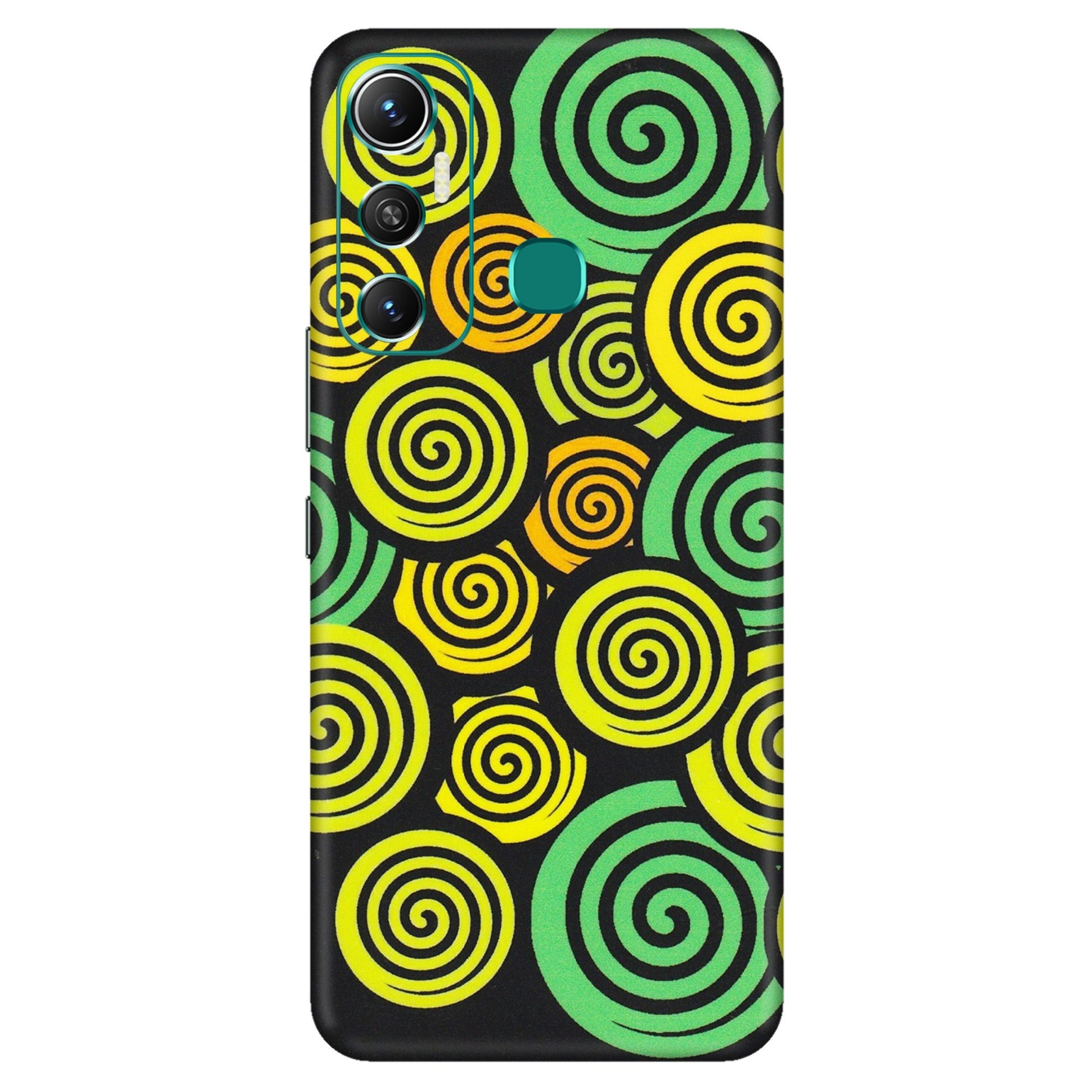 INFINIX Phone Skins (All Models) - Crazy Spiral - Matte Finish (M-91) Infinix Hot 11