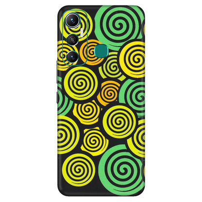 INFINIX Phone Skins (All Models) - Crazy Spiral - Matte Finish (M-91) Infinix Hot 11