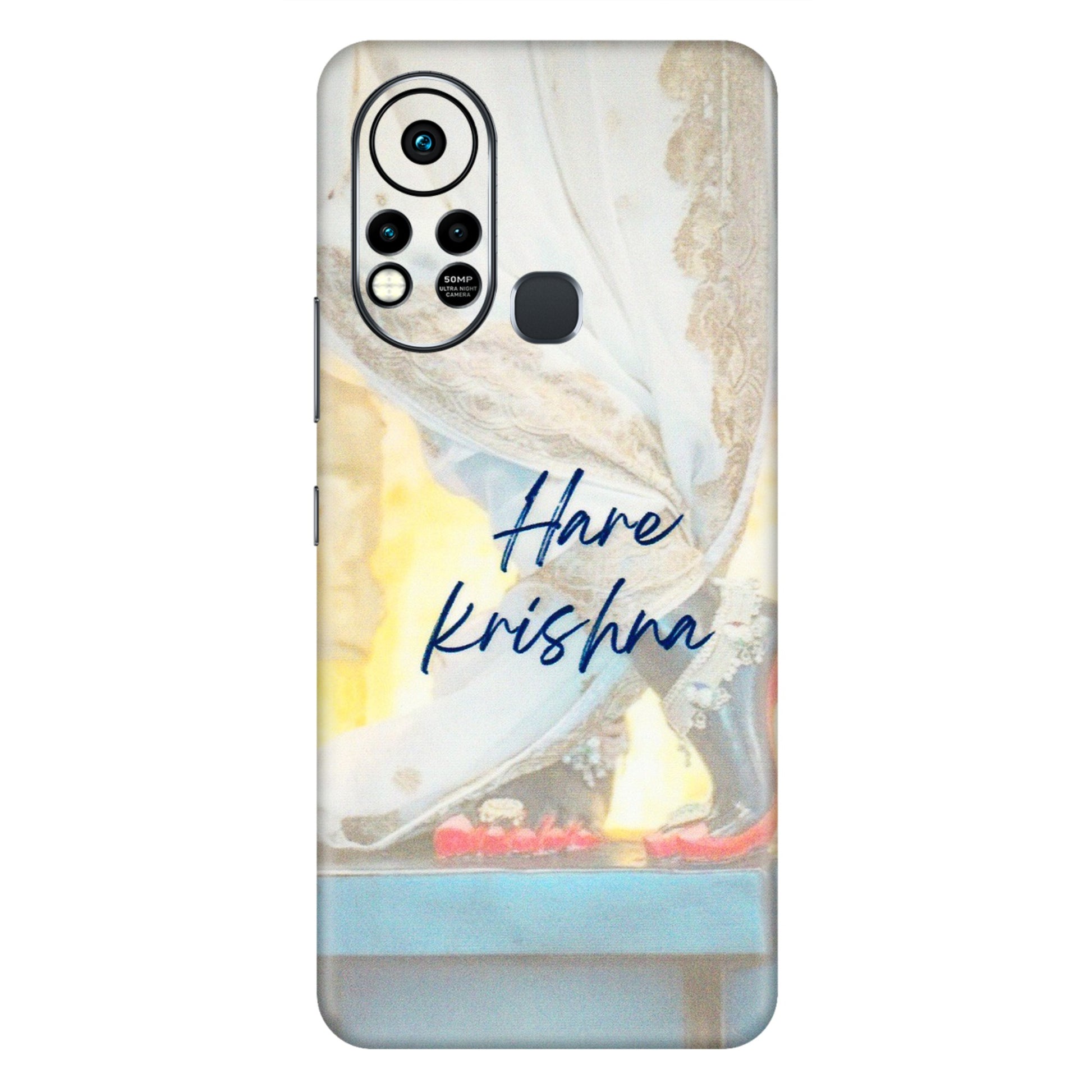 INFINIX Phone Skins (All Models) - Hare Krishna - 3D Embossed Finish (L-03) Infinix Hot 11S