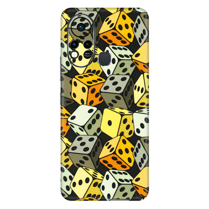 INFINIX Phone Skins (All Models) - Dices Of Life - 3D Embossed Finish (L-04) Infinix Hot 11S