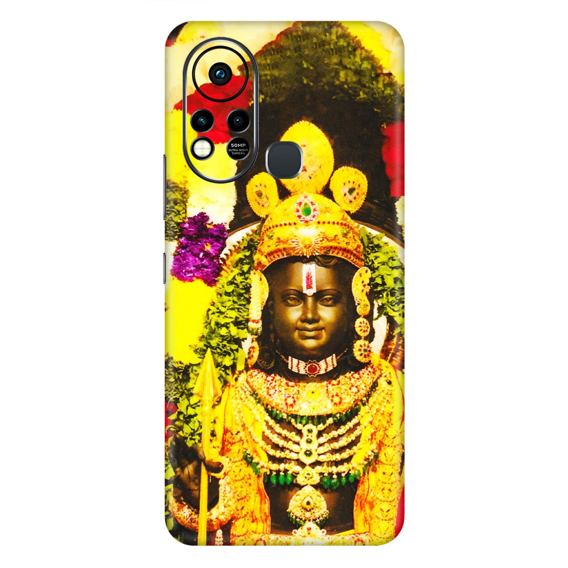 INFINIX Phone Skins (All Models) - Ram Lalla Ayodhya - 3D Embossed Finish (L-103) Infinix Hot 11S