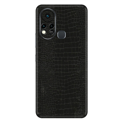 INFINIX Phone Skins (All Models) - Snake Leather Black - 3D Embossed Finish (L-107) Infinix Hot 11S
