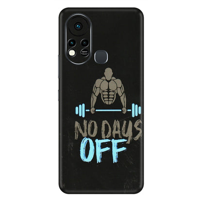 INFINIX Phone Skins (All Models) - Gym Lover - 3D Embossed Finish (L-127) Infinix Hot 11S