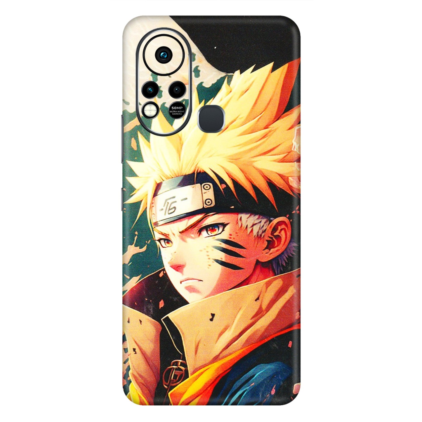 INFINIX Phone Skins (All Models) - New Naruto - 3D Embossed Finish (L-148) Infinix Hot 11S