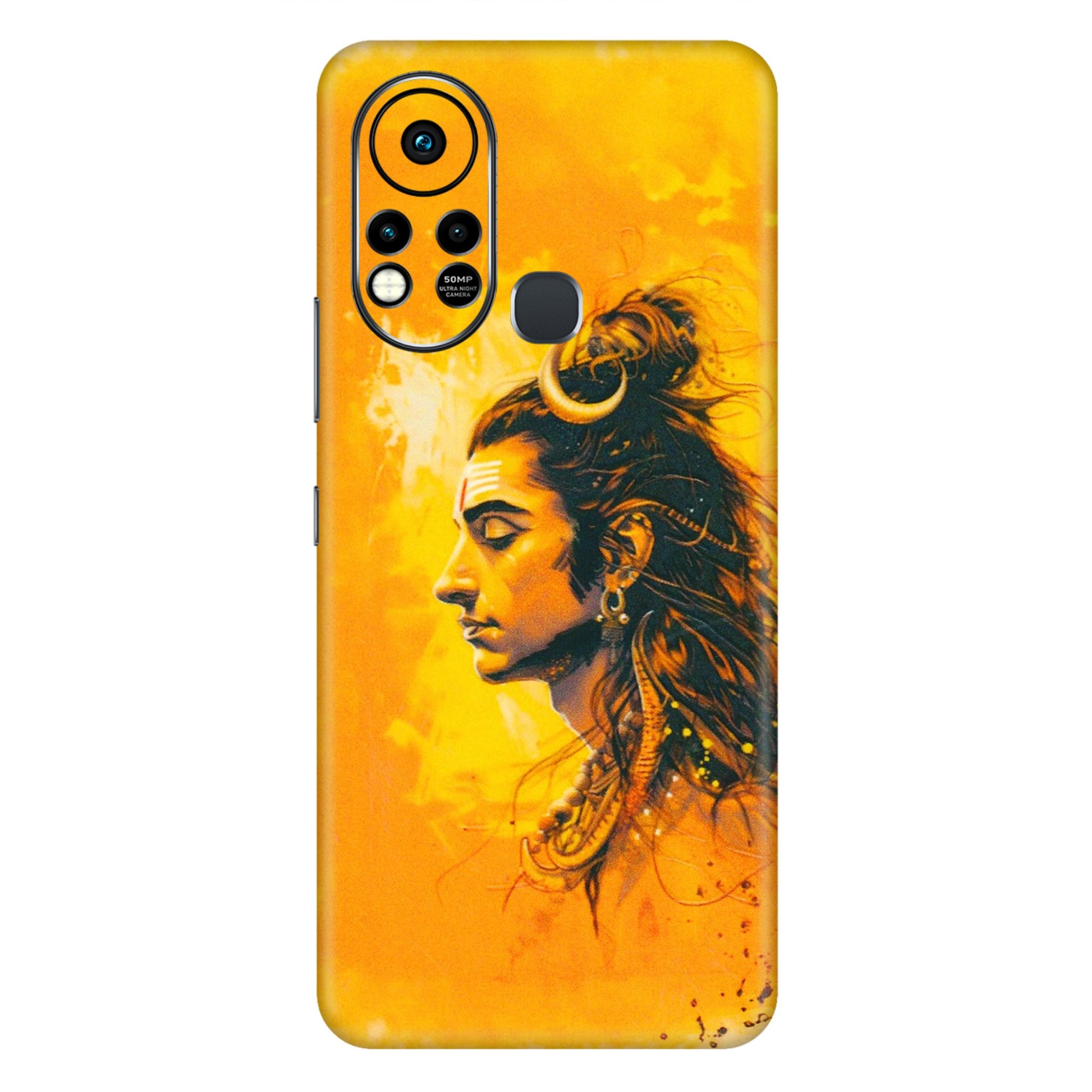 INFINIX Phone Skins (All Models) - Shiv Shakti - 3D Embossed Finish (L-14) Infinix Hot 11S